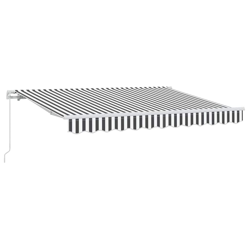 Utrækkelig Markise Antracit 250 x 200 cm Stof