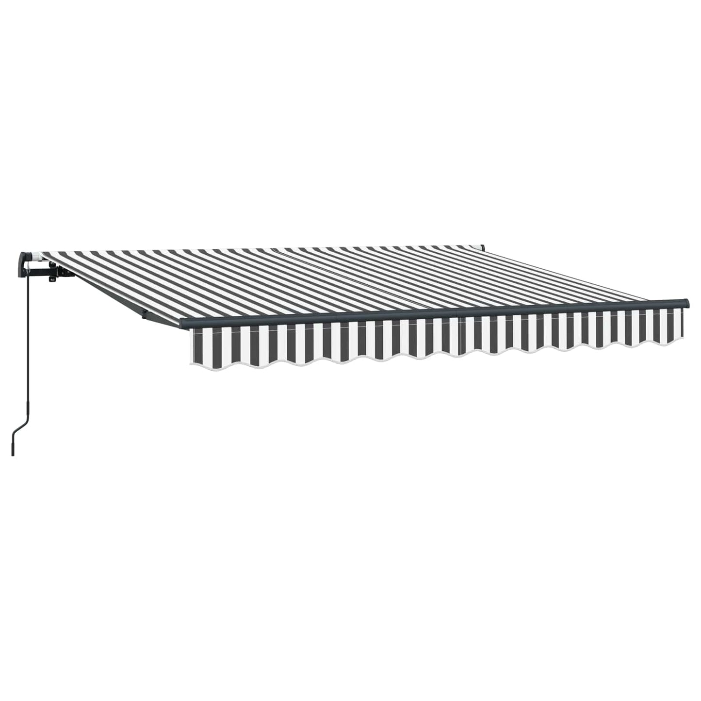 Utrækkelig Markise Antracit 250 x 200 cm Stof