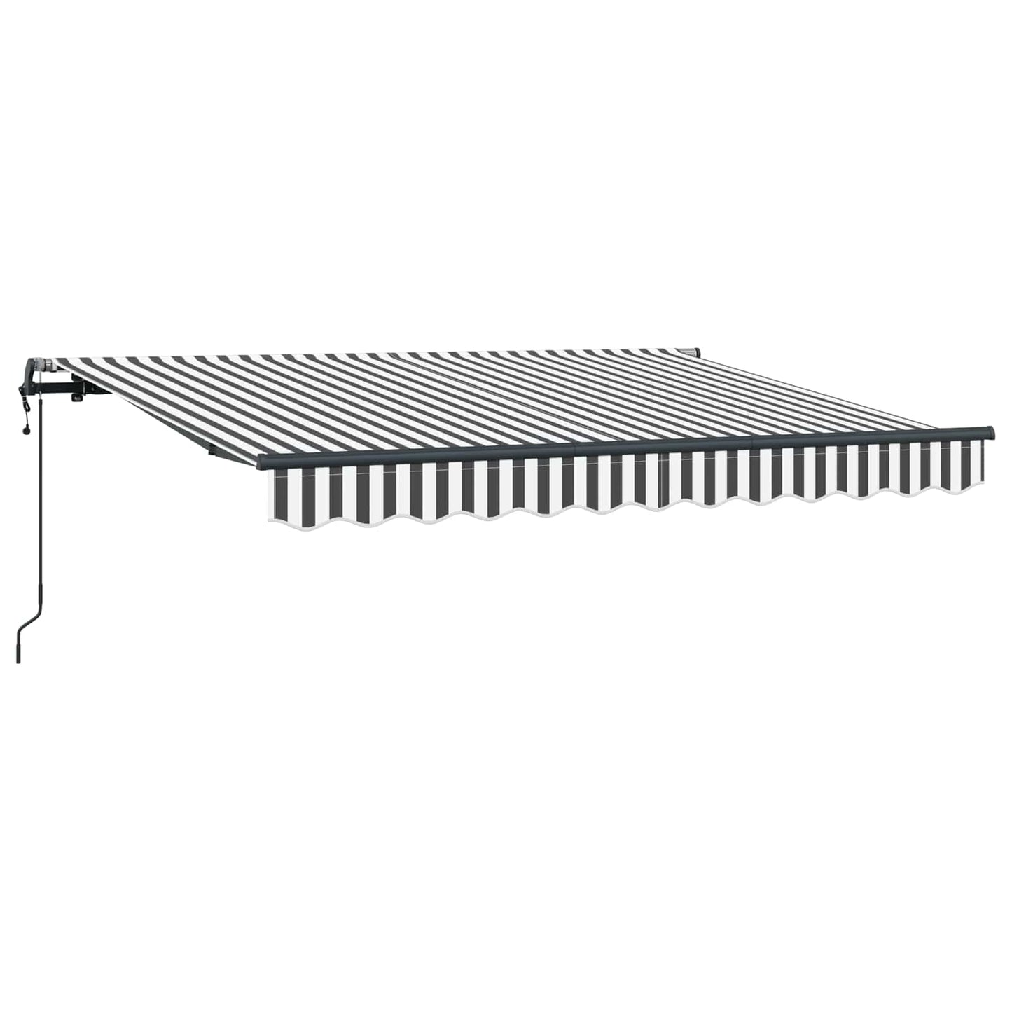 Utrækkelig Markise Antracit 250 x 200 cm Stof