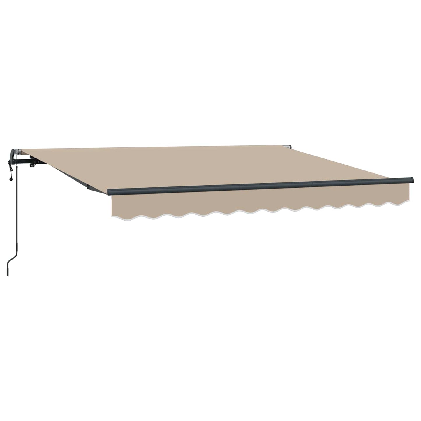 Utrækkelig Markise Beige 250 x 200 cm Stof