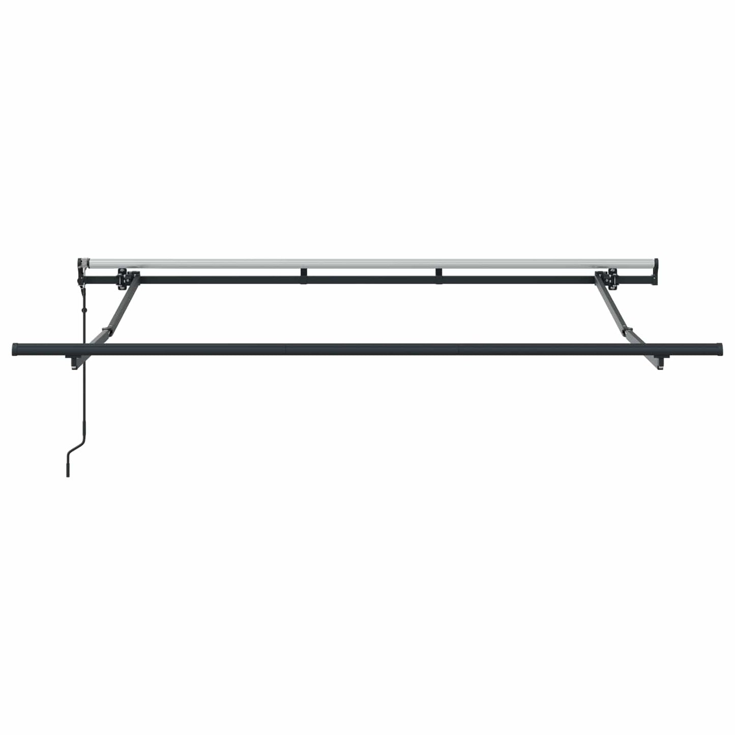 Udtrækkelig markise Gul 300 x 200 cm Stof