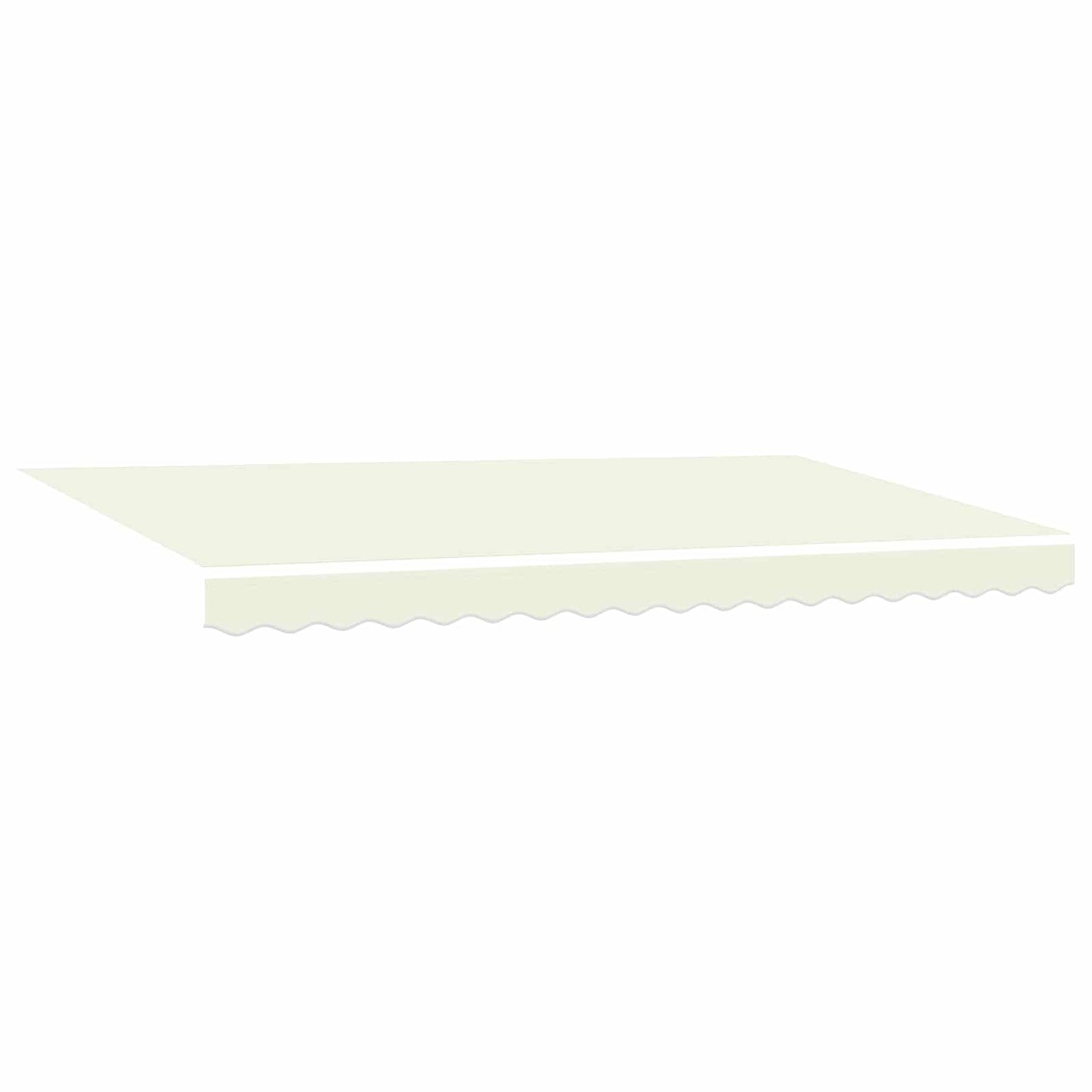 Utrækkelig Markise Creme 350 x 200 cm Stof