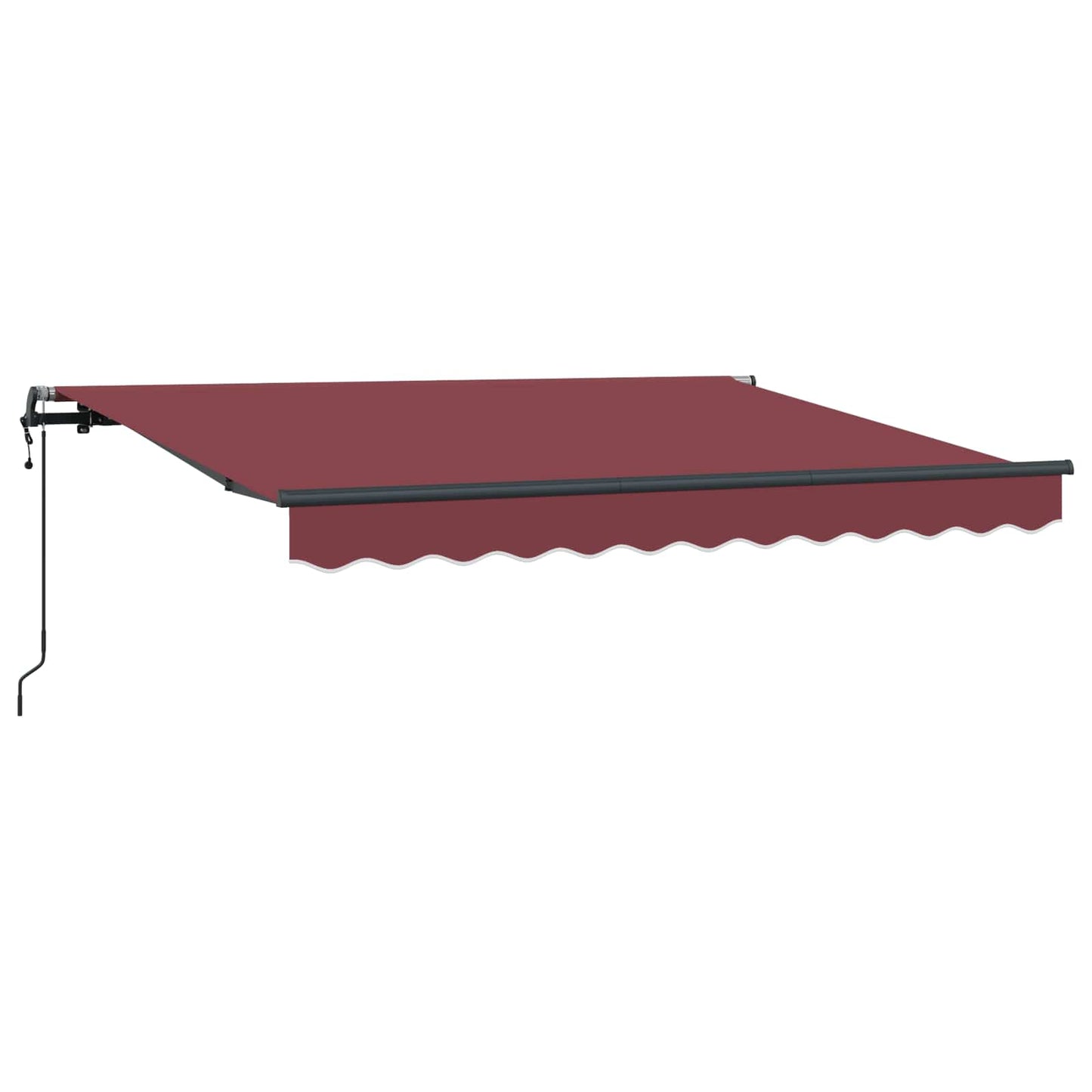 Utrækkelig Markise Bordeaux 350 x 200 x 165 cm Stof