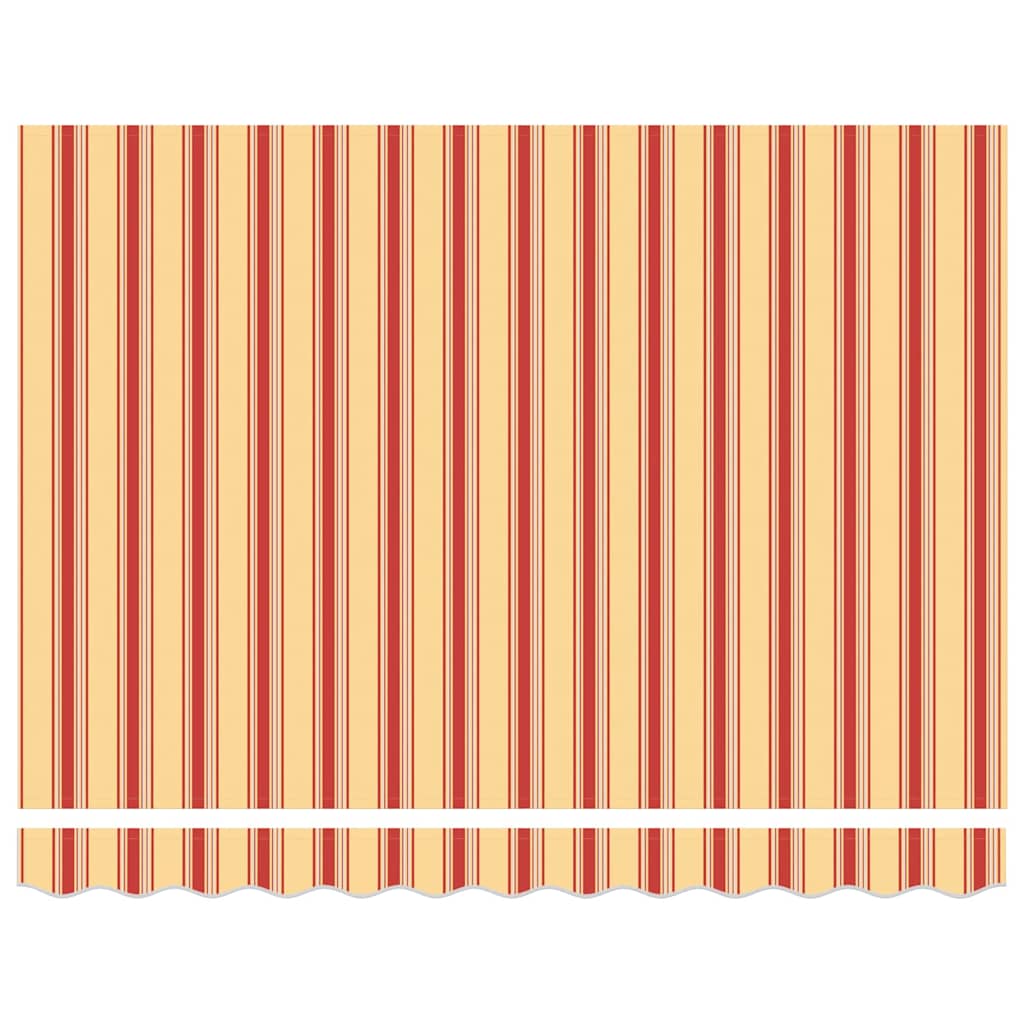 Utrækkelig Markise Gul 350 x 200 cm Stof