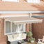 Markiseramme Beige 350 x 200 cm Polyester med PU belægning
