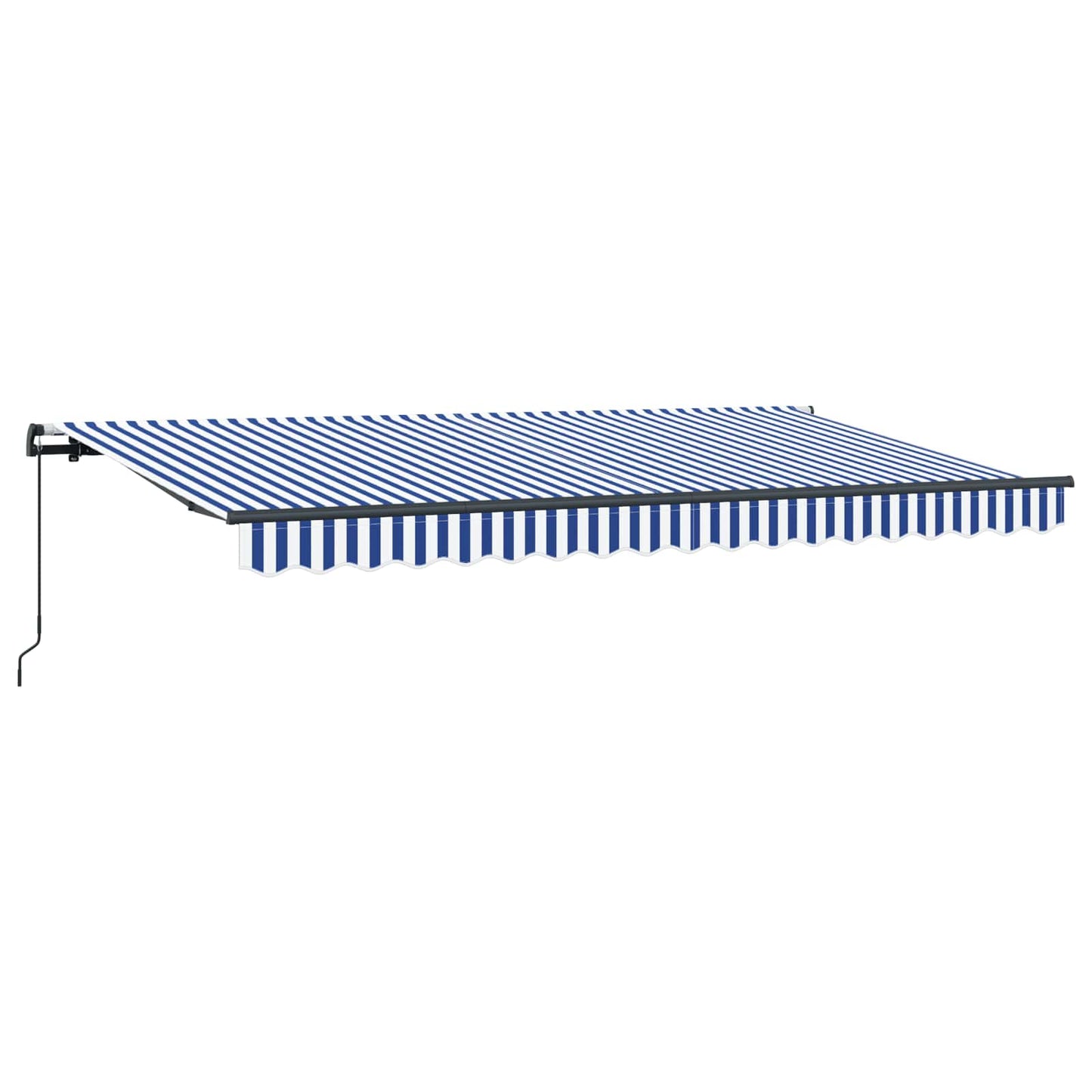 Utrækkelig Markise Blå 400 x 200 cm Stof