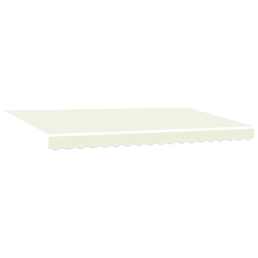 Utrækkelig Markise Creme 400 x 200 cm Stof