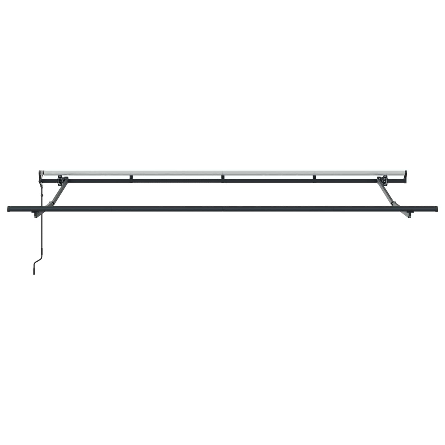 Utrækkelig Markise Creme 400 x 200 cm Stof
