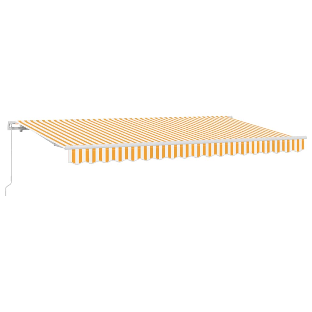 Utrækkelig Markise Gul 400 x 200 cm Stof