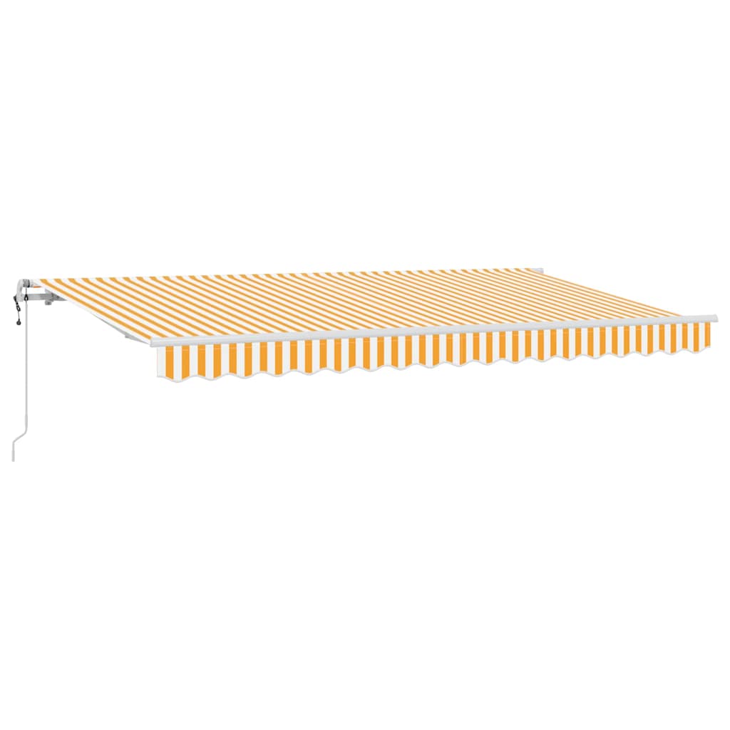 Utrækkelig Markise Gul 400 x 200 cm Stof