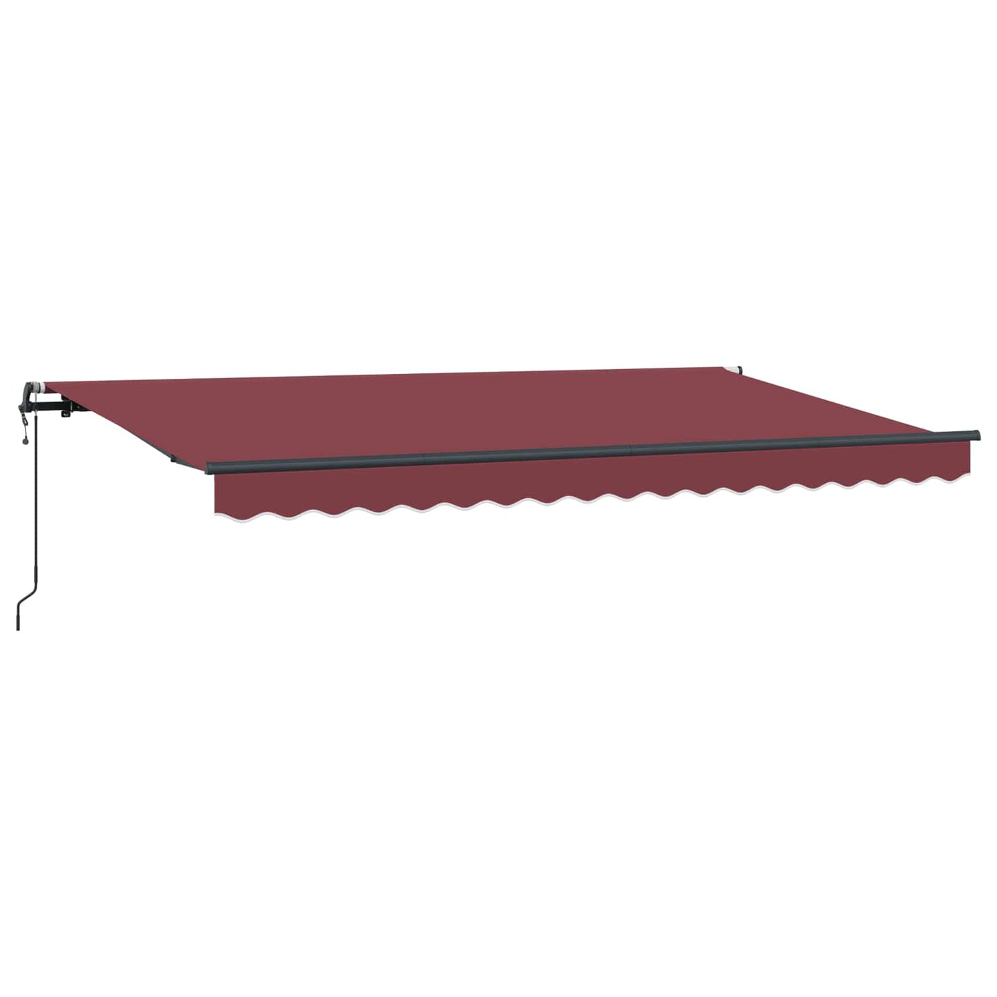 Utrækkelig Markise Bordeaux 400 x 200 cm Stof