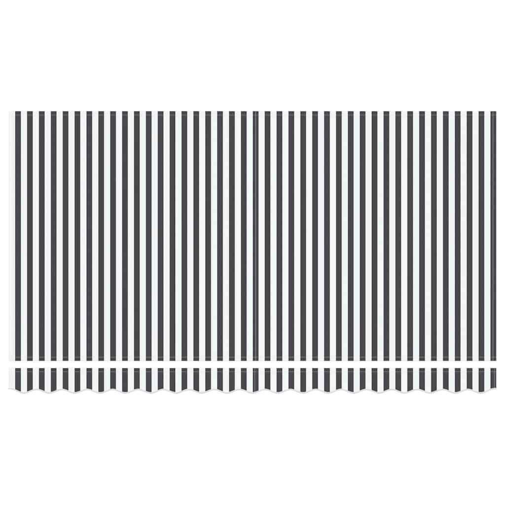 Utrækkelig Markise Antracit 400 x 200 cm Stof