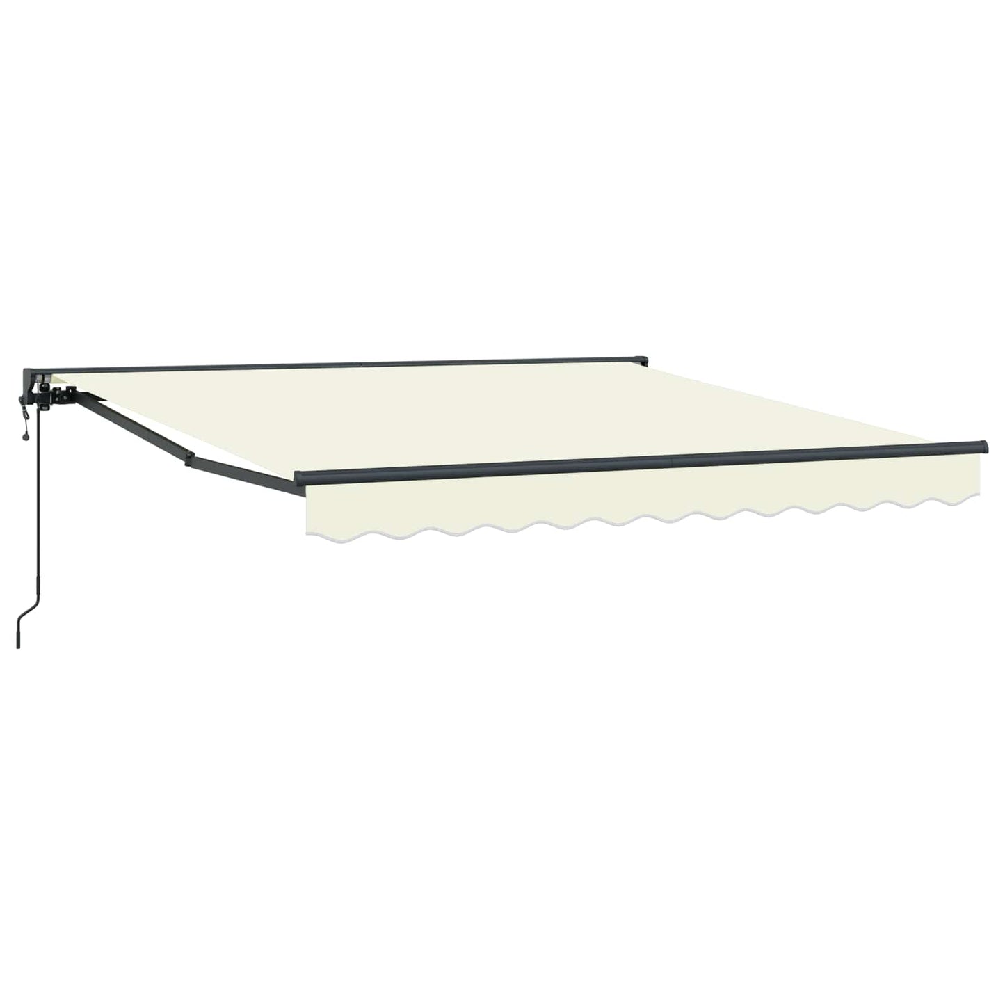 Markiseramme Creme 300 x 250 cm Polyester med PU belægning