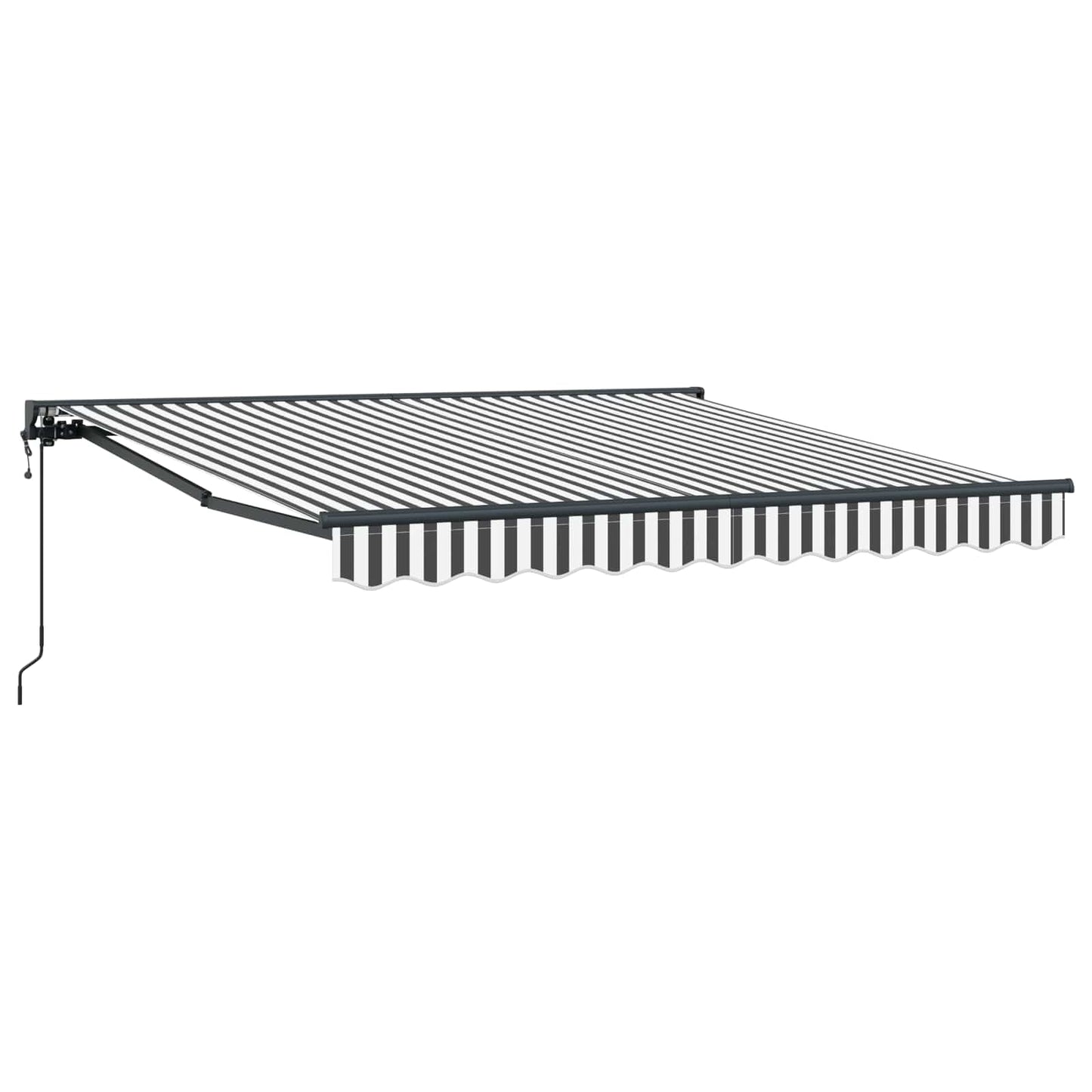 Markiseramme Anthracit og hvid 300 x 250 cm