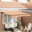 Markiseramme Flerfarvet 300 x 250 cm Polyester med PU belægning