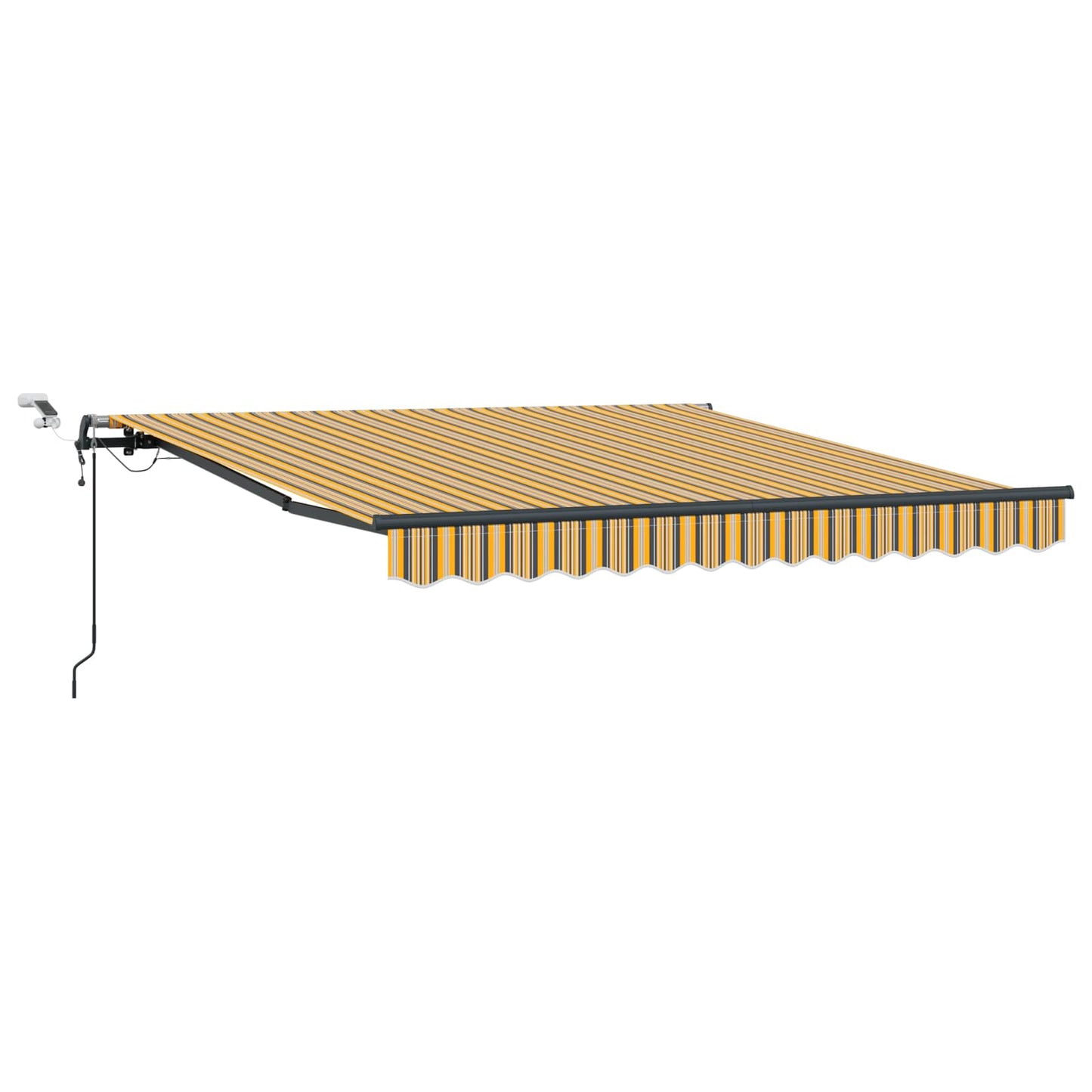Udtrækkelig markise Flerfarvet 300 x 250 cm Polyester