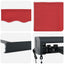 Udtrækkelig markise Rød 300 x 250 x 165 cm Stof og Metal