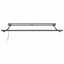 Utrækkelig Markise Antracit 350 x 250 cm Polyester og Aluminium