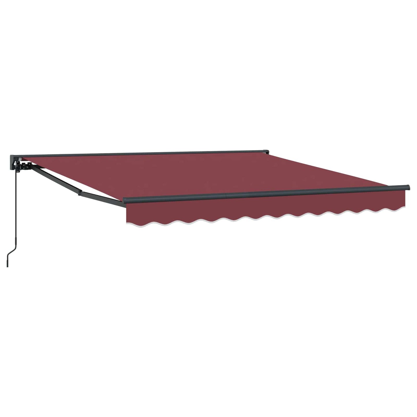 Markiseramme Bordeaux 350 x 250 cm Polyester med PU belægning