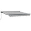 Markiseramme Anthracit og hvid 350 x 250 cm