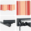 Markiseramme Flerfarvet 350 x 250 cm Polyester med PU belægning