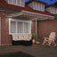 Udtrækkelig markise Beige 350 x 250 cm Polyester