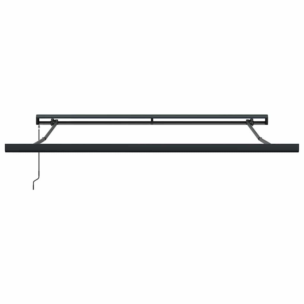 Udtrækkelig markise Grøn og Hvid 350 x 250 cm