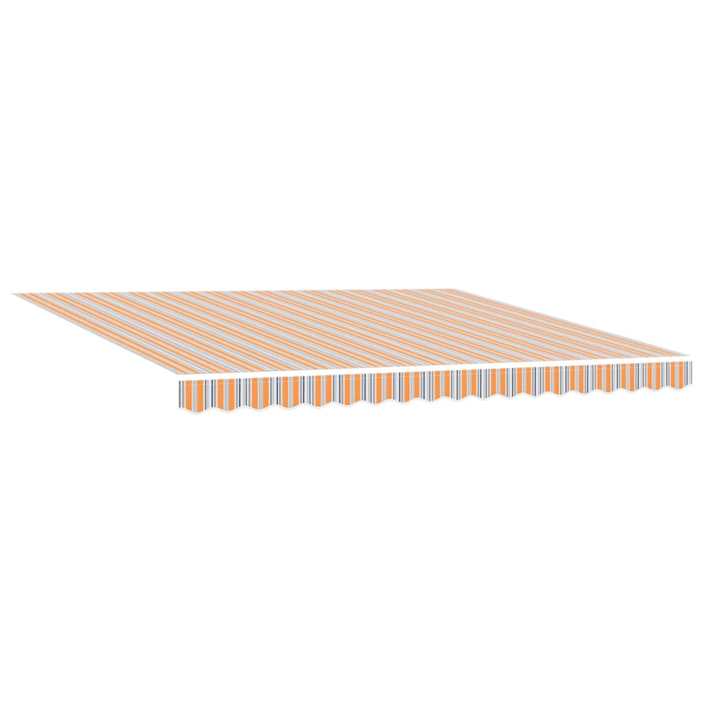 Udtrækkelig markise Flerfarvet 400 × 300 cm Polyester