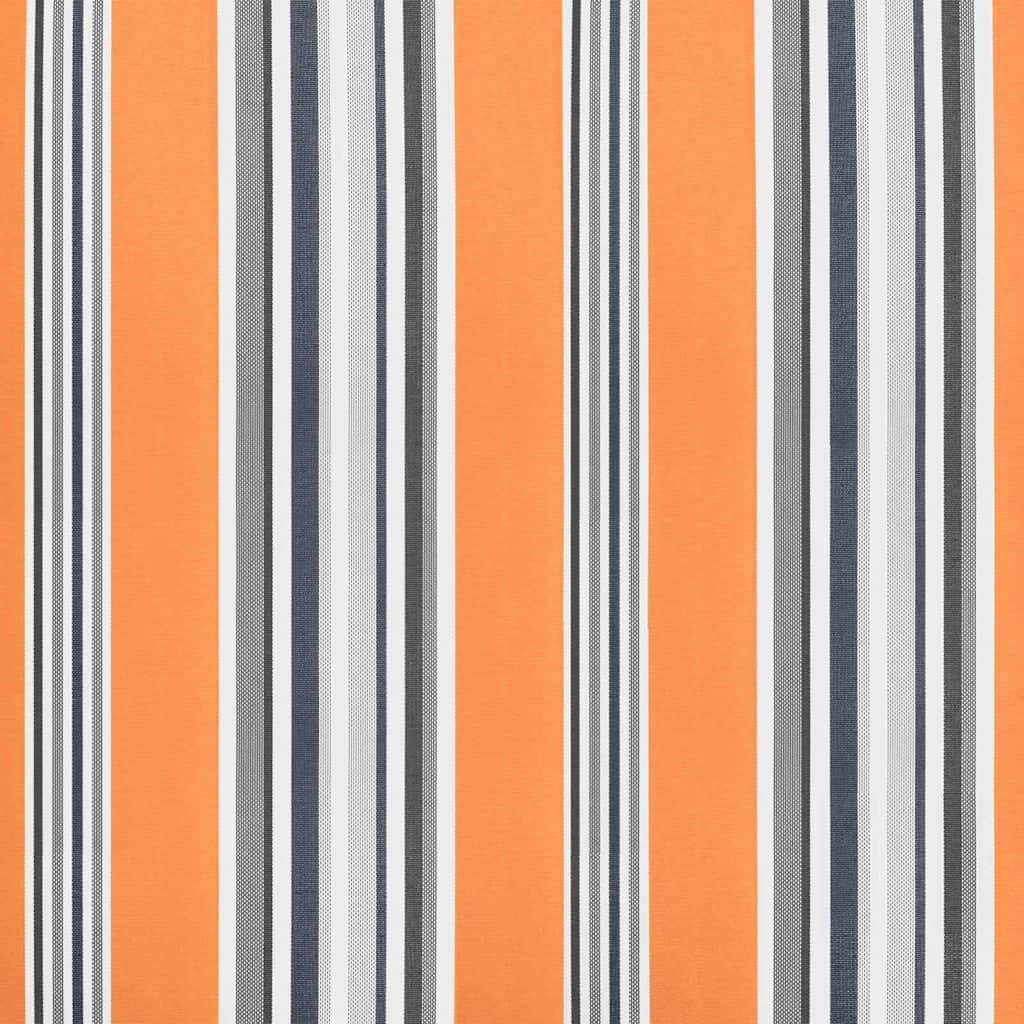 Udtrækkelig markise Flerfarvet 400 × 300 cm Polyester og metal
