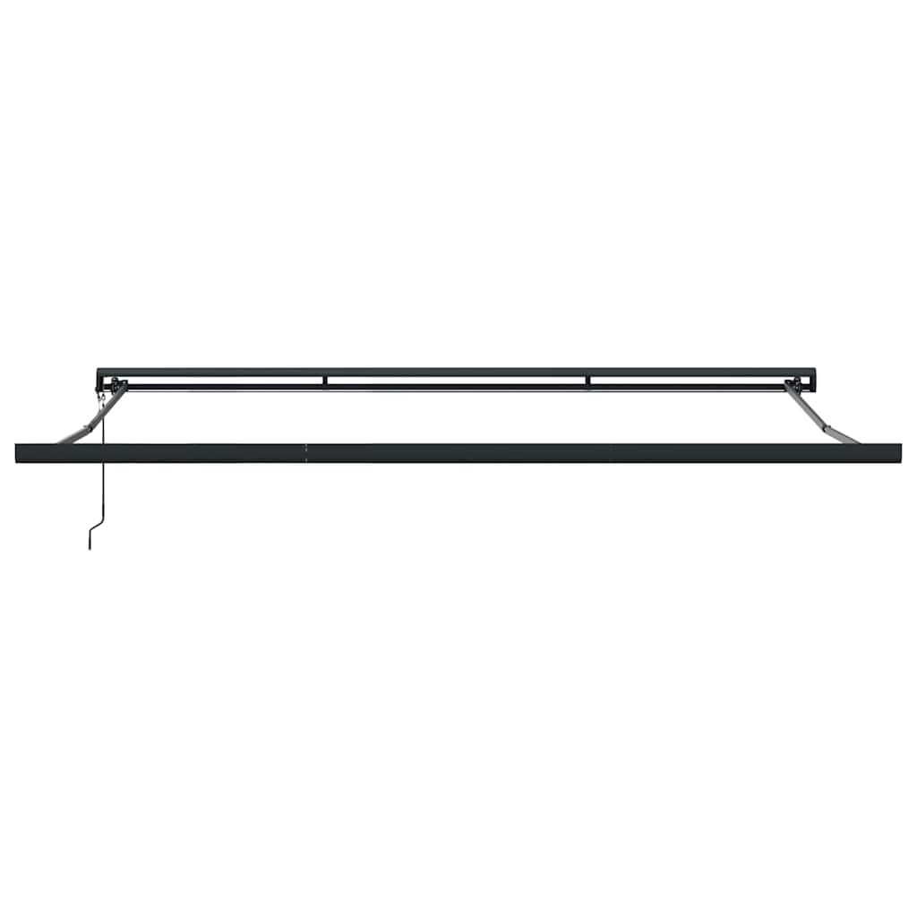 Udtrækkelig markise Flerfarvet 400 x 300 x 165 cm Stof og Metal