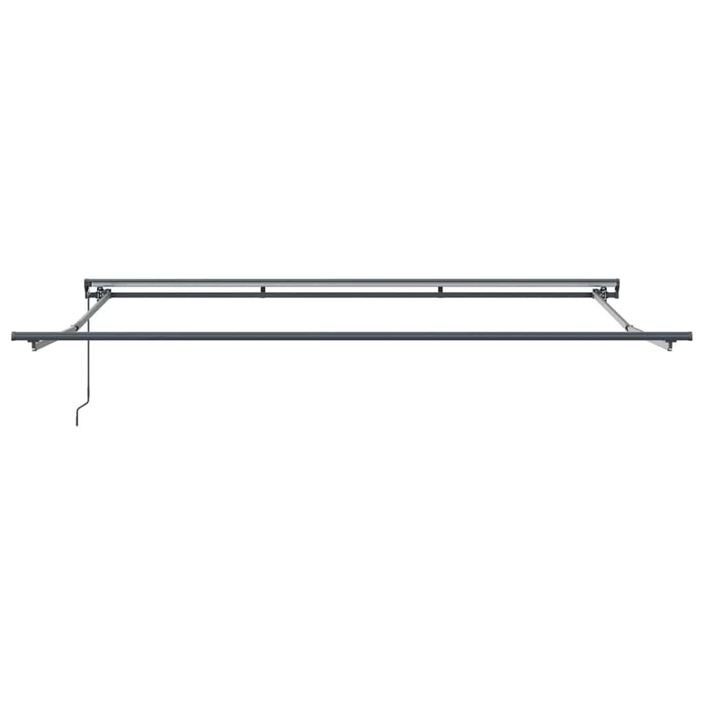 Markiseramme Hvid 400 × 300 cm Polyester med PU belægning