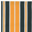 Udtrækkelig markise Grøn og Hvid 400 × 350 cm Polyester