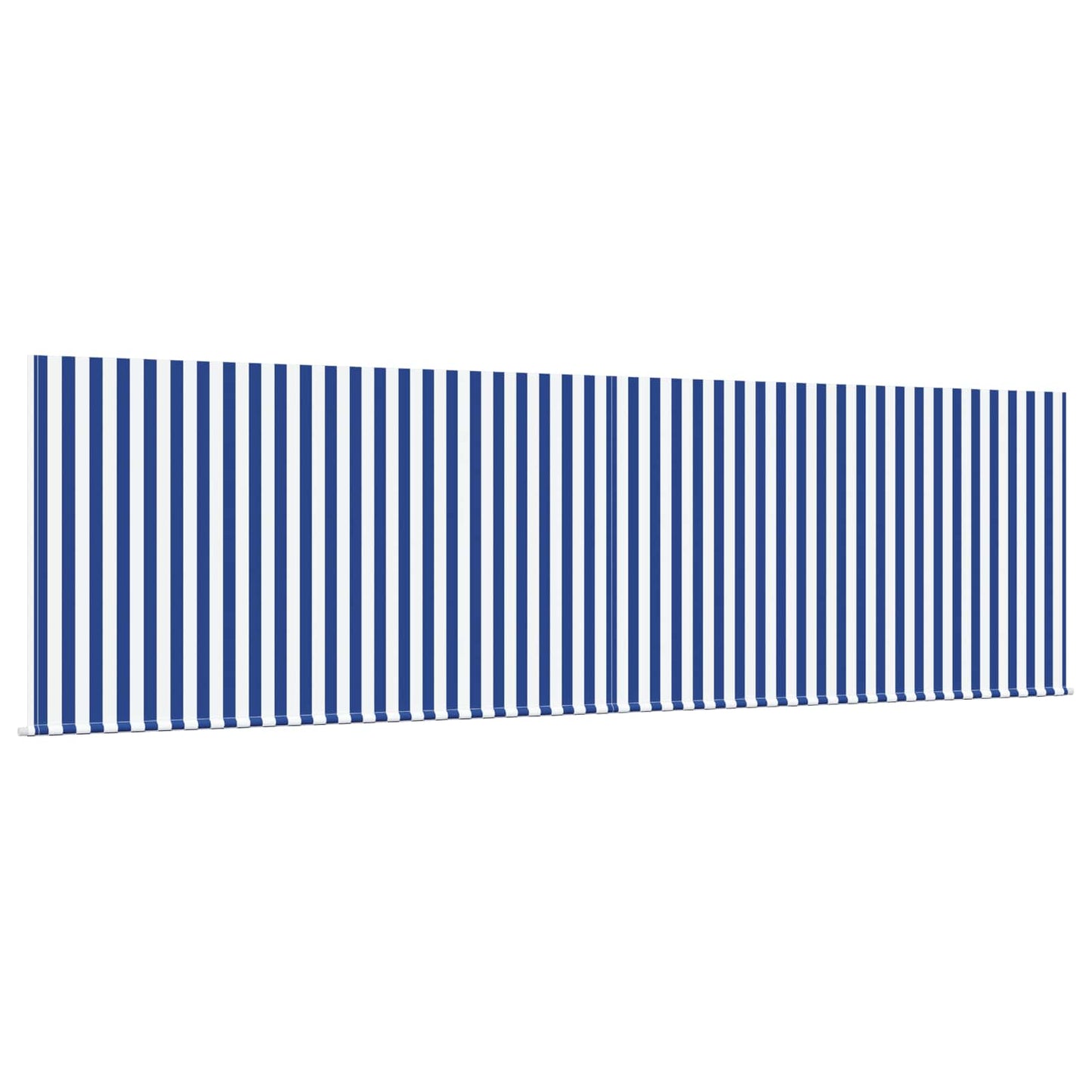 Utrækkelig Markise Blå og Hvid 400 × 300 cm