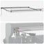 Markiseramme Anthracit og hvid 450 × 300 cm
