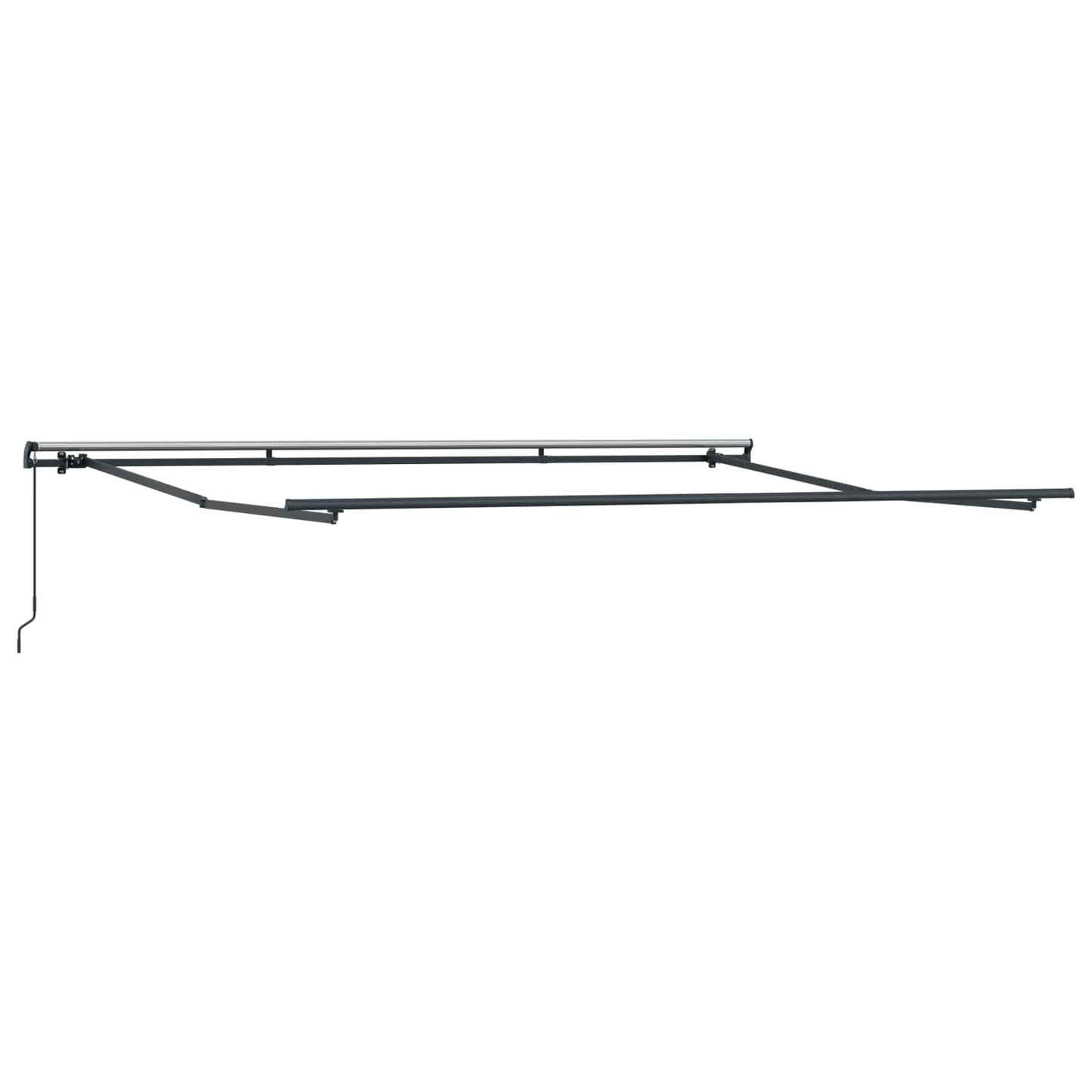 Udtrækkelig markise Flerfarvet 450 × 350 cm