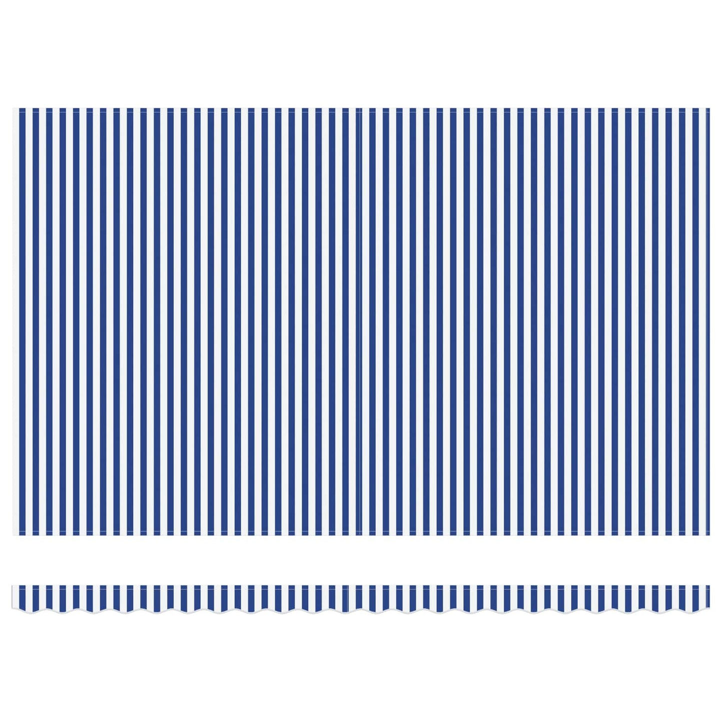 Markiseramme Blå og Hvid 500 × 300 cm