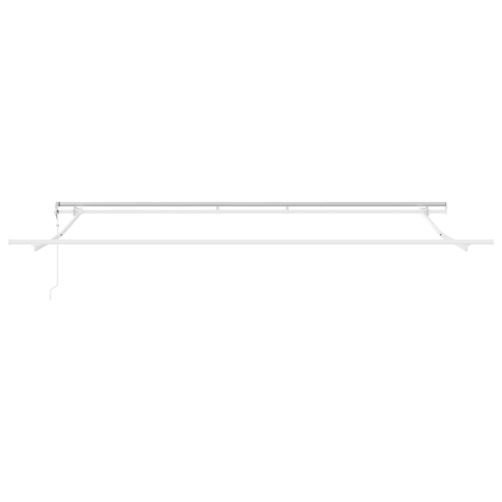 Udtrækkelig markise Flerfarvet 500 × 300 cm Stof og aluminium