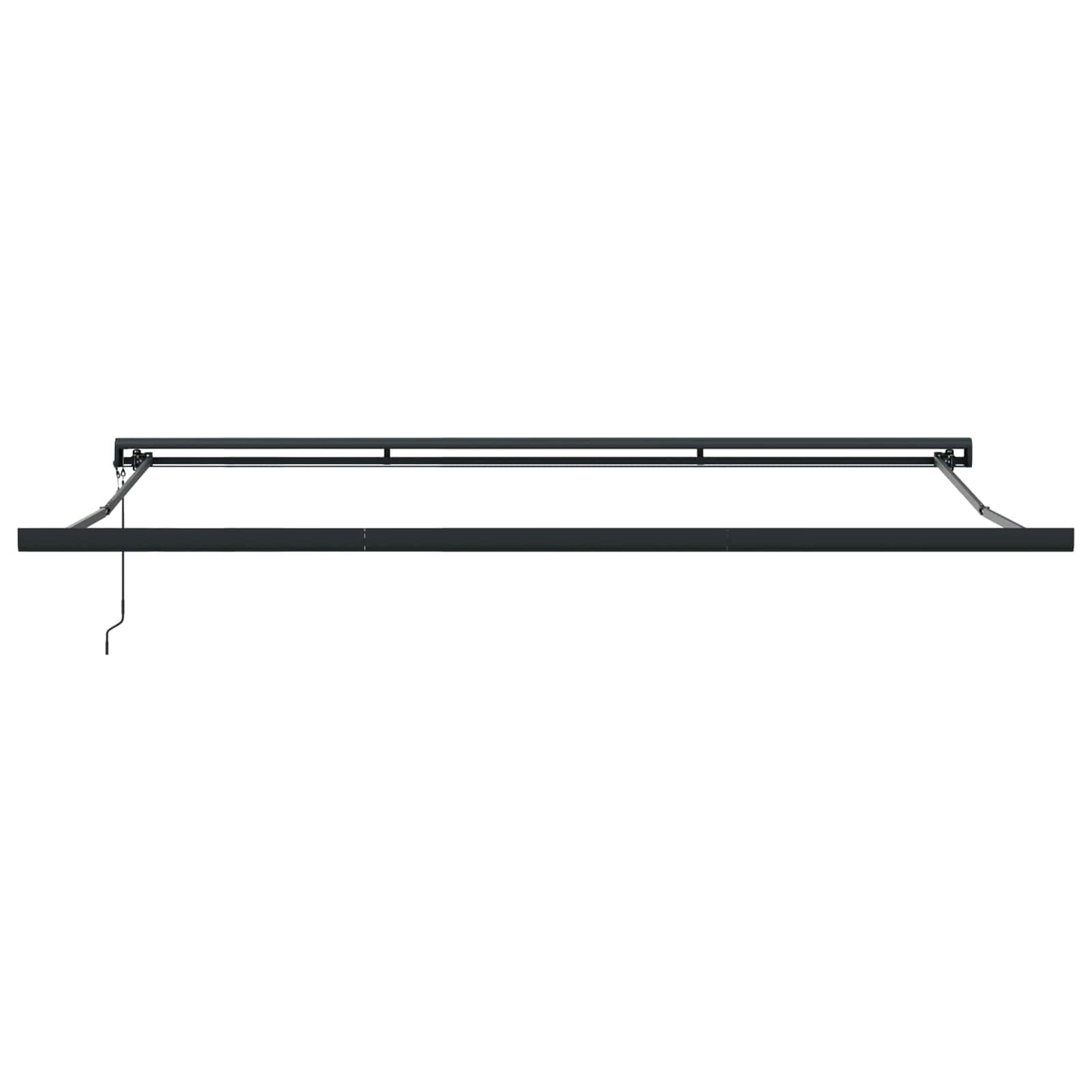 Udtrækkelig markise Flerfarvet 500 x 300 x 165 cm Stof og Metal