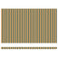 Udtrækkelig markise Grøn 500 × 300 cm Polyester og metal
