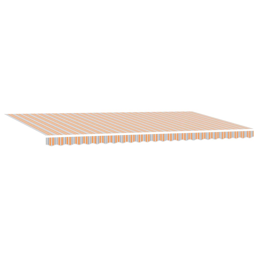 Udtrækkelig markise Flerfarvet 600 × 300 cm Polyester
