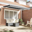 Markiseramme Hvid 2,5 x 2 m Metal