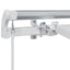 Markiseramme Hvid 3,5 x 2 m Metal