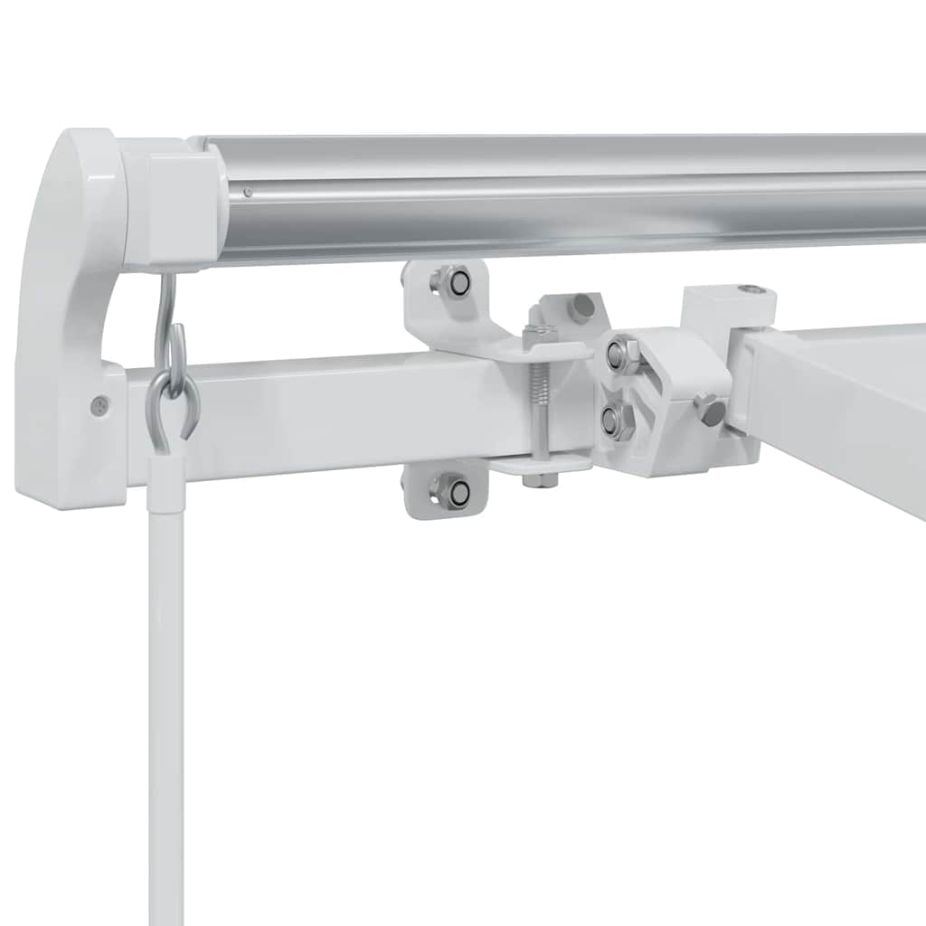Markiseramme Hvid 3,5 x 2 m Metal