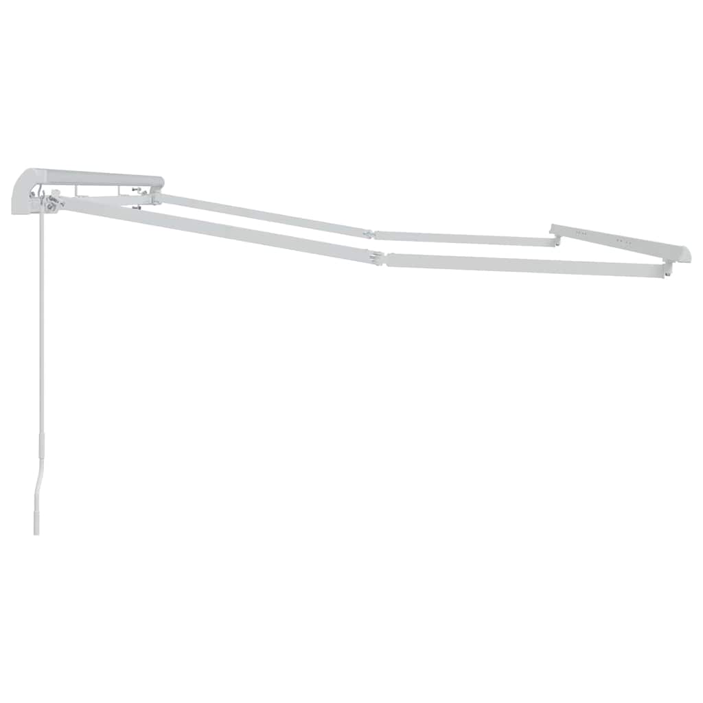 Markiseramme Hvid 3,5 x 2 m Metal