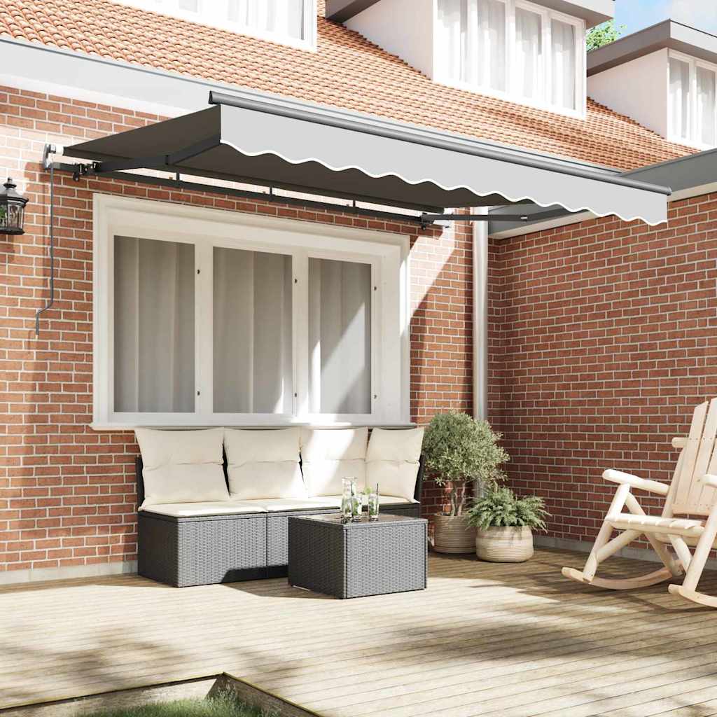 Markiseramme Antracit 3,5 x 2 m Metal