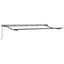 Markiseramme Antracit 4 x 2 m Metal