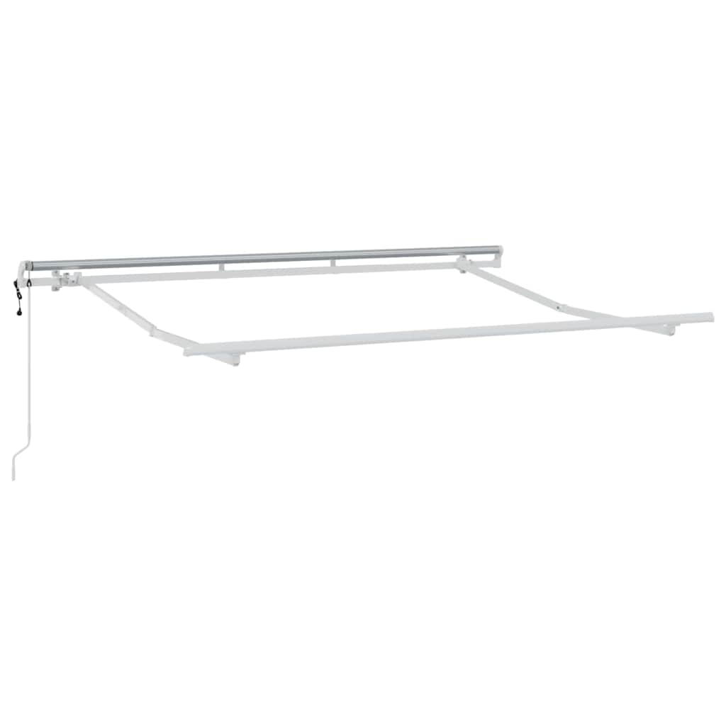 Markiseramme Hvid 3 x 2 m Metal