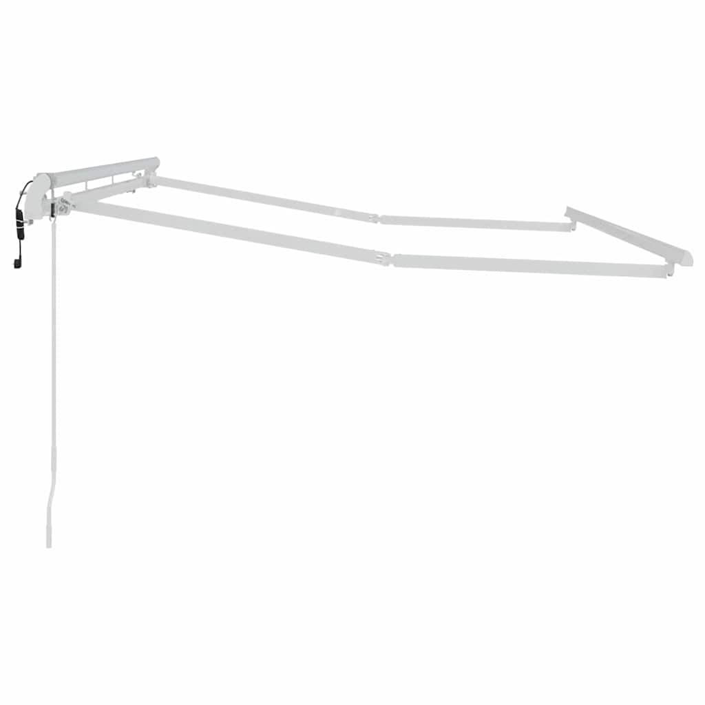 Markiseramme Hvid 3 x 2 m Metal
