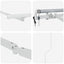 Markiseramme Hvid 3,5 x 2 m Metal