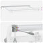 Markiseramme Hvid 3,5 x 2 m Metal